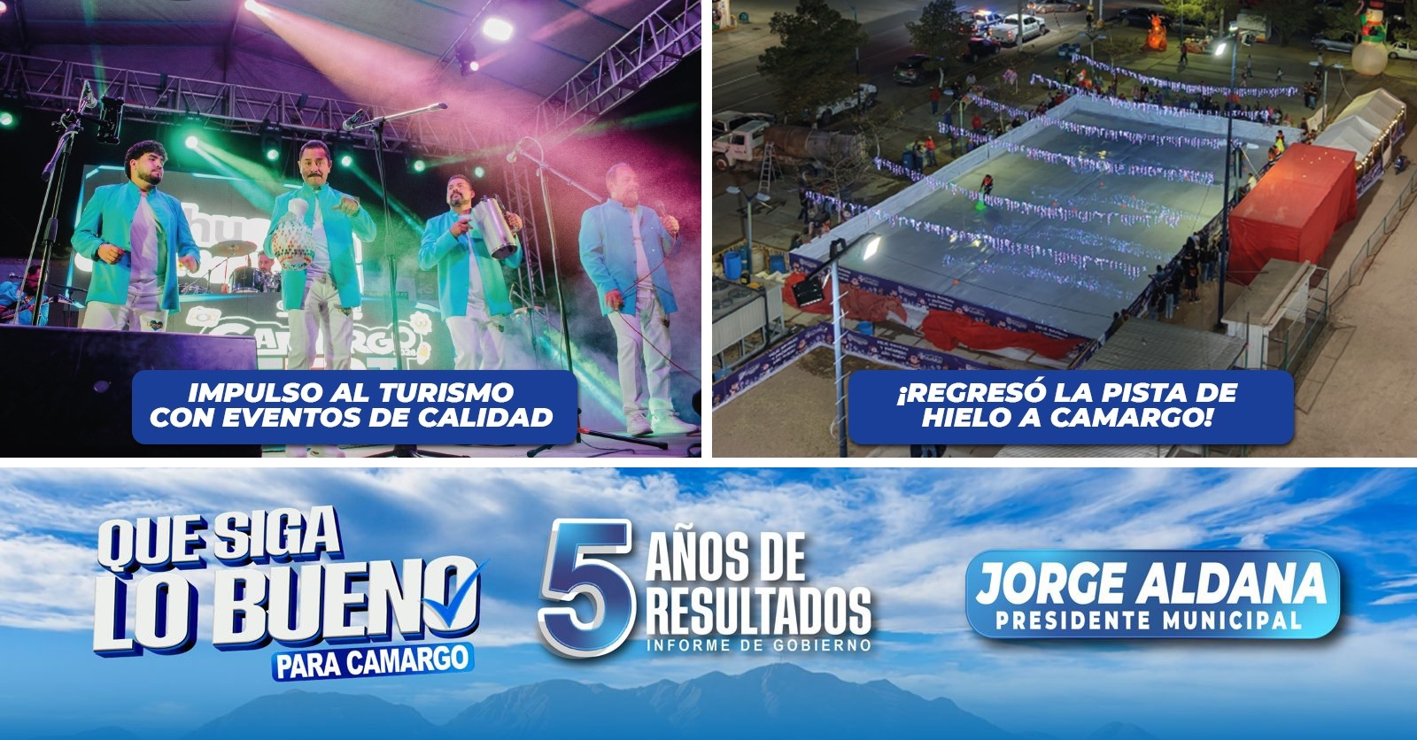 Turismo y grandes eventos han generado movimiento económico y convivencia en Camargo: Jorge Aldana